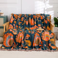 Boho Throw Blanket for Bed - 100% Organic Cotton Muslin Soft Throw