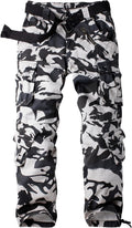 Men's Camo BDU Cargo Tactical Ripstop Casual Lightweight (Style T14N)