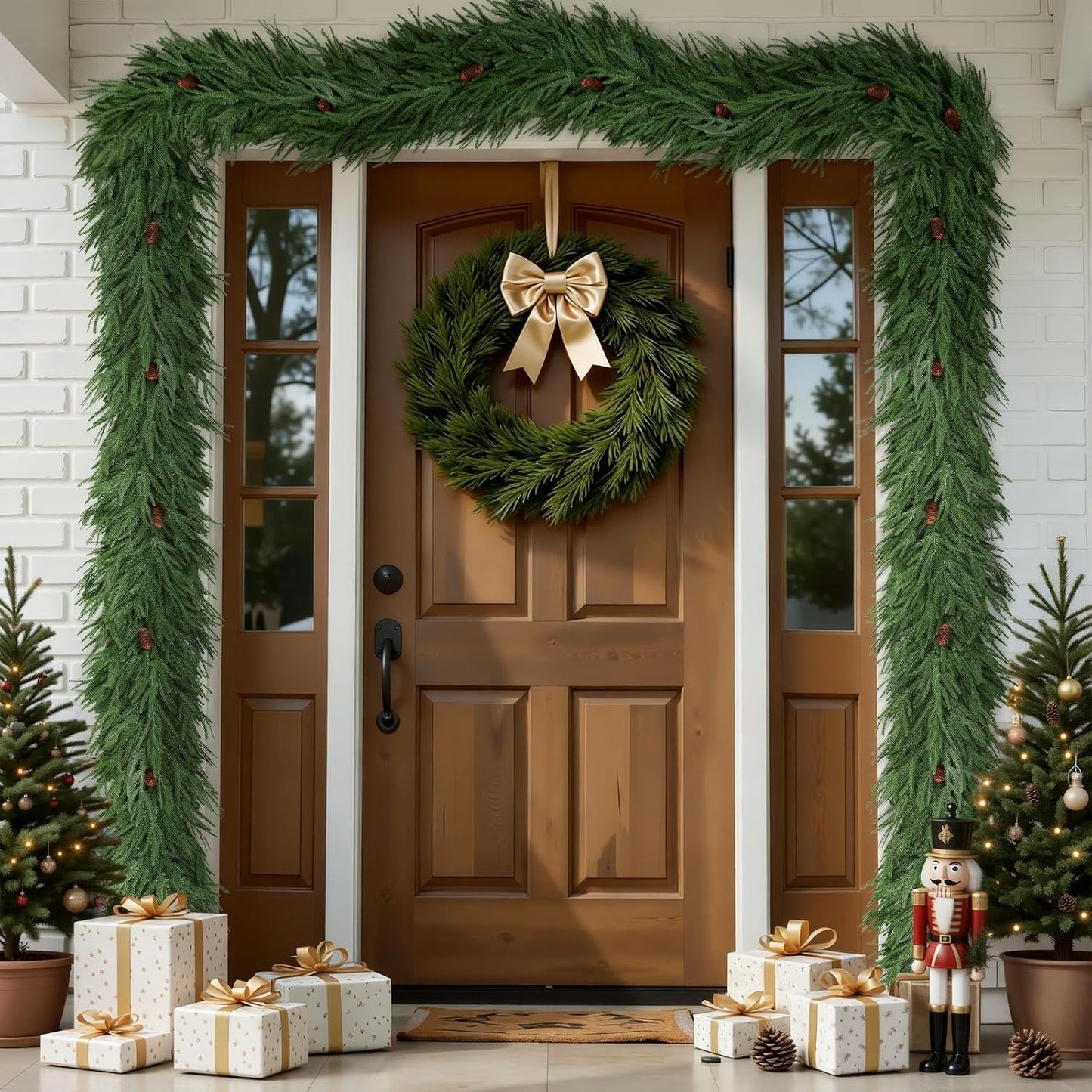 SHareconn 8.9 Ft Christmas Norfolk Pine Garlands Review