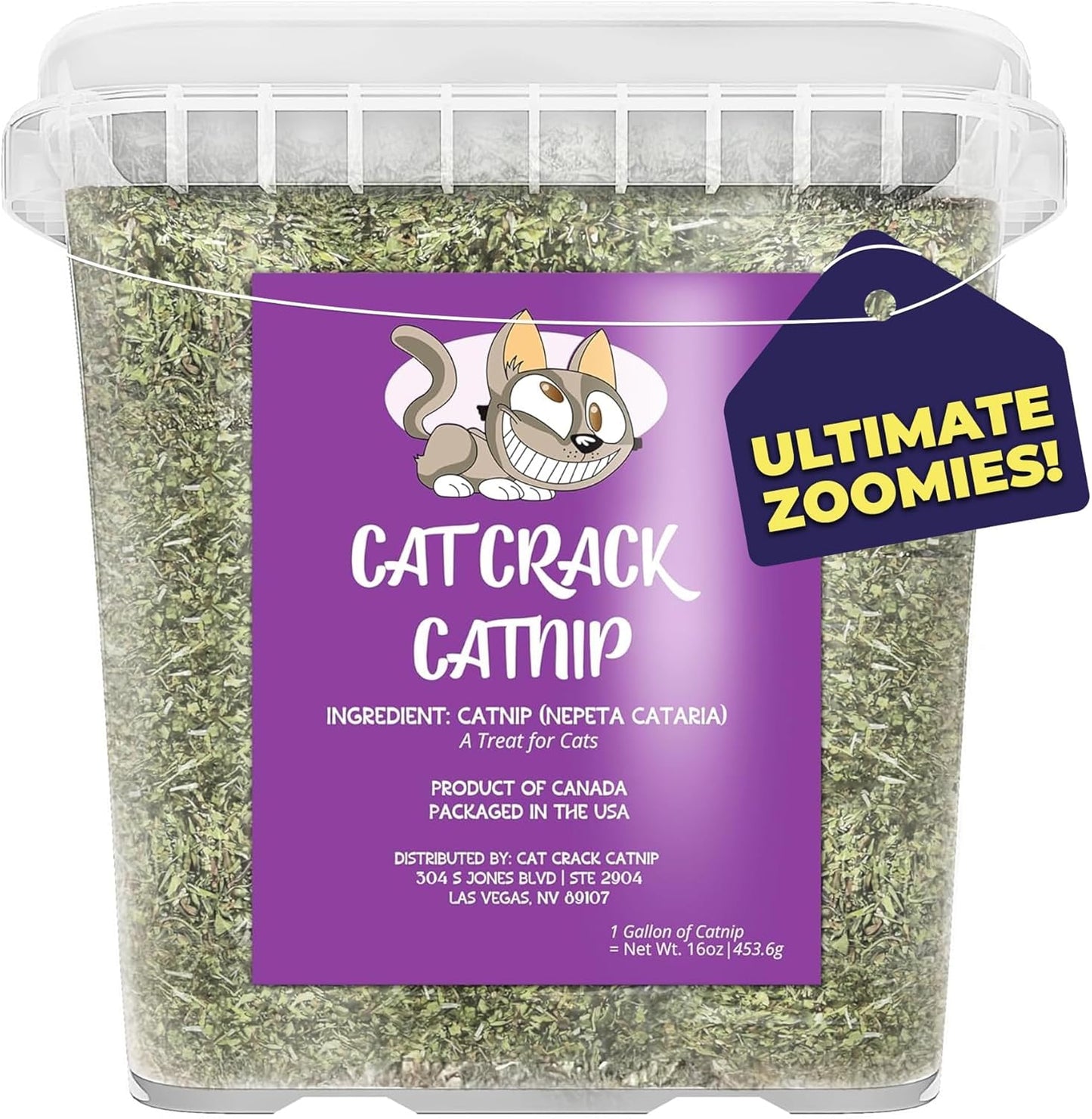 Cat Crack Catnip Blend for Feline Fun and Training Treats
