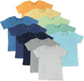 Organic Cotton 10-Pack Short Sleeve Tees for Baby & Toddler
