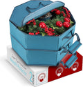 Wreath Storage Container Hard Shell 30in - Durable Wreath Protector