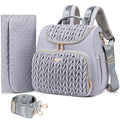 4 in 1 Convertible Diaper Bag Backpack - Lightweight Waterproof