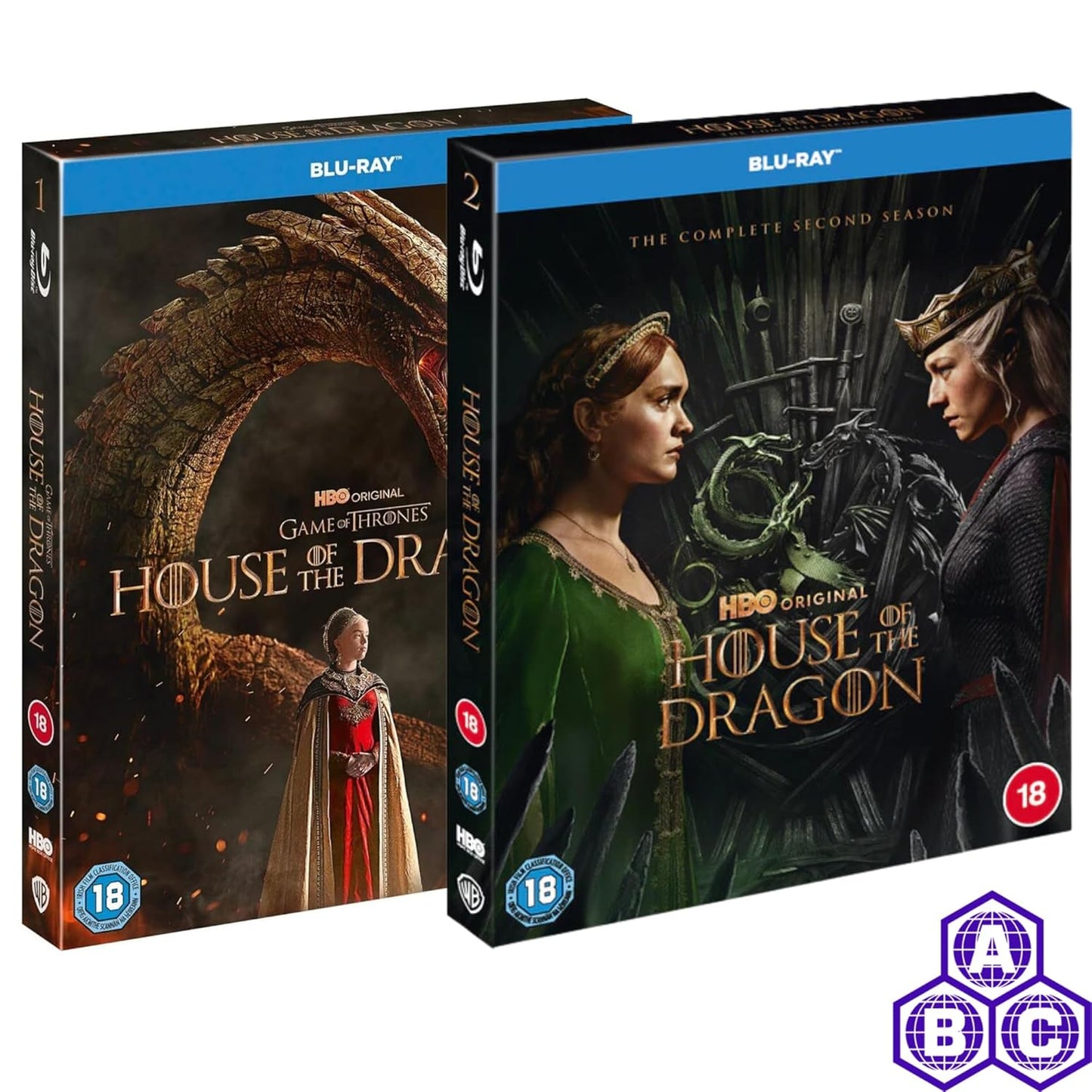 House Of The Dragon: The Complete Seasons 1-2 on Blu-Ray