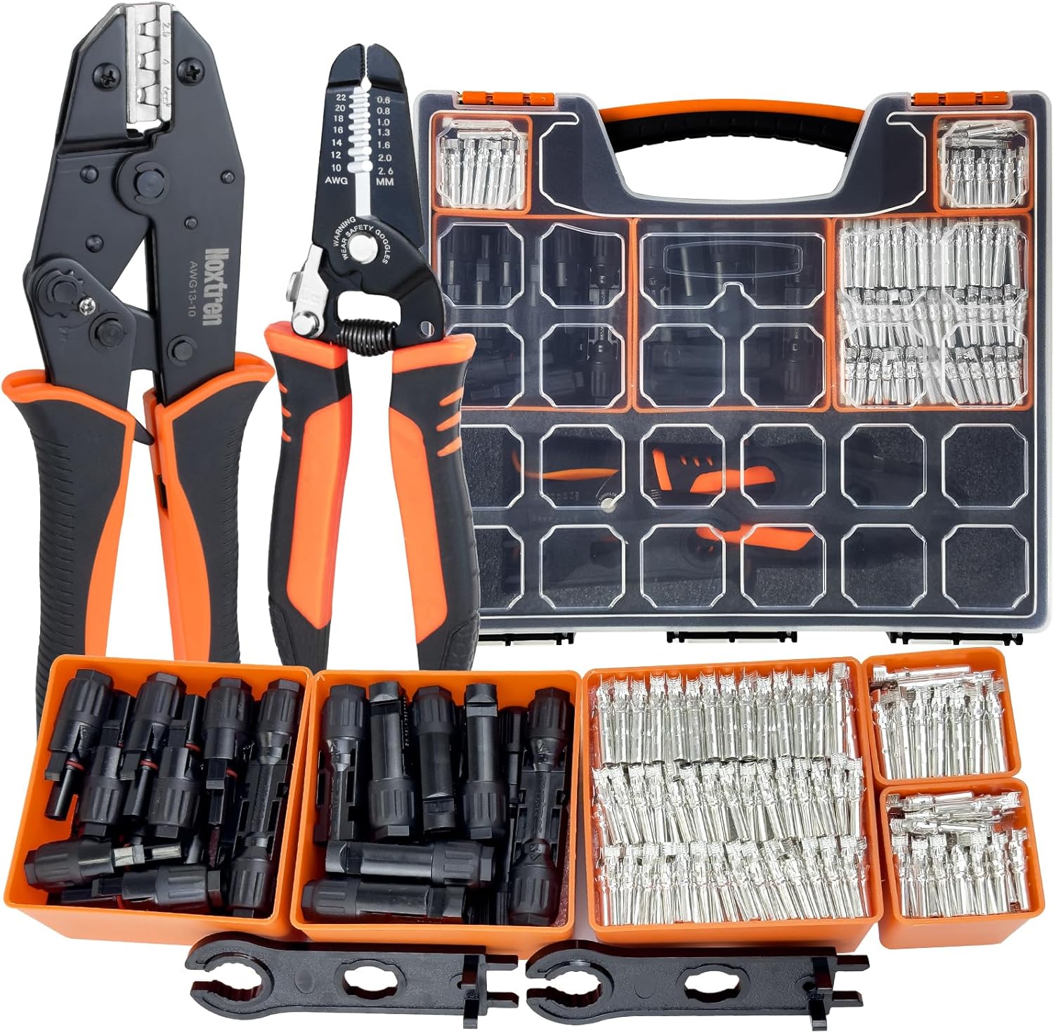 30PCS Solar Crimper Tool Kit for Efficient Solar Panel Assembly