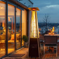 48,000 BTU Flame Pyramid Pool Heater with Triple Safety Protection