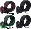 Fishing Rod Cover 4 Pack Sleeve with Lanyard - Tangle & Scratch