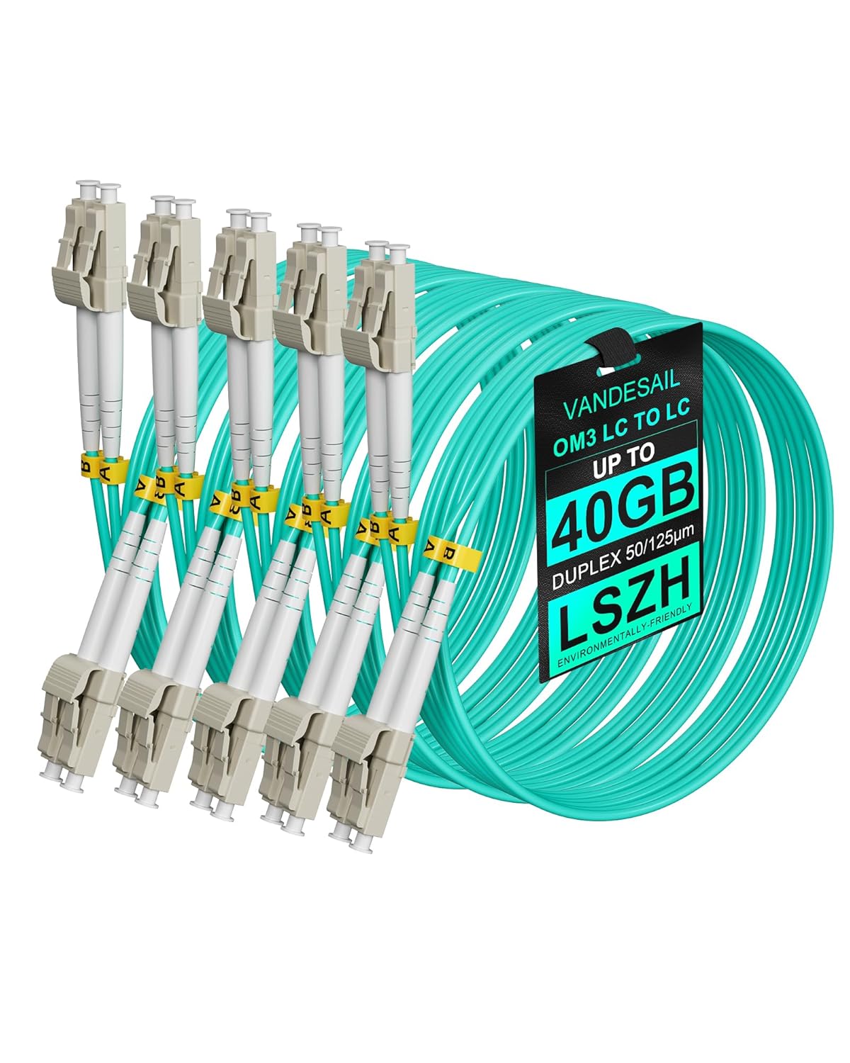 10G Gigabit Fiber Patch Cable for High-Speed Data Transfer