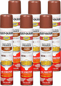 Rust-Oleum Turbo Rusty Metal Primer Spray 6-Pack - Fast Coverage