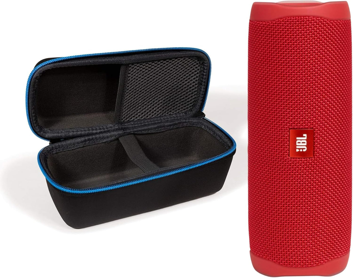 JBL Flip 5 Bundle with Protective Hardshell Case for Music Lovers