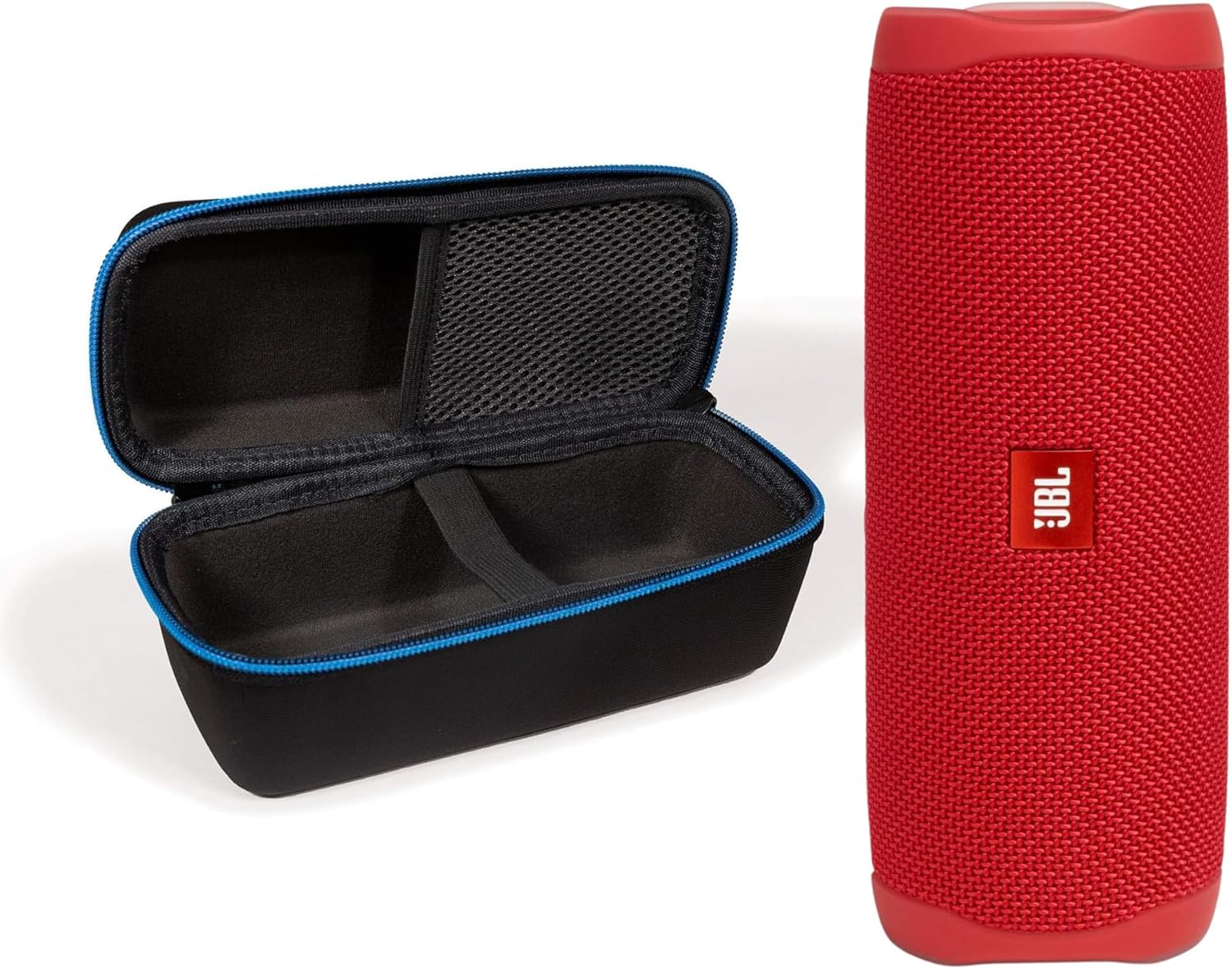 JBL Flip 5 Bundle with Protective Hardshell Case for Music Lovers