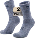 Alpaca Wool Micro Crew Hiking Socks Midweight - Plush Trail Comfort
