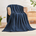 EMME Soft Cotton Twin XL Blanket in Lightweight Muslin for Layering