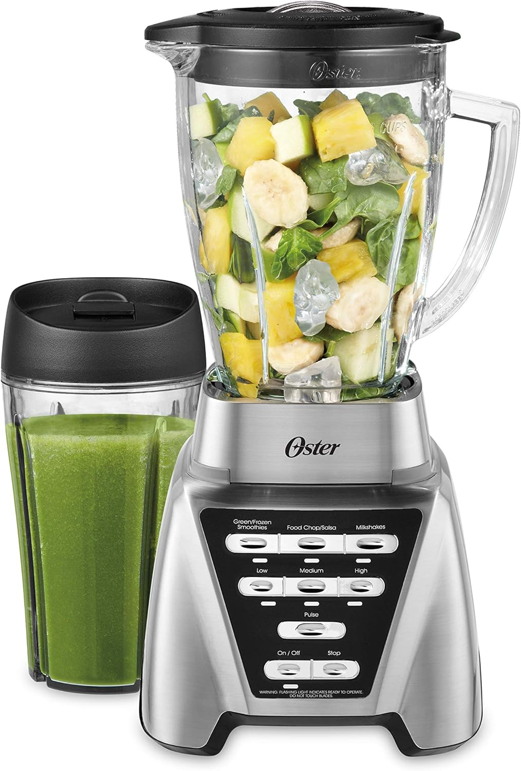 Oster Pro 1200 Smoothie Blender with Glass Jar & To-Go Cup