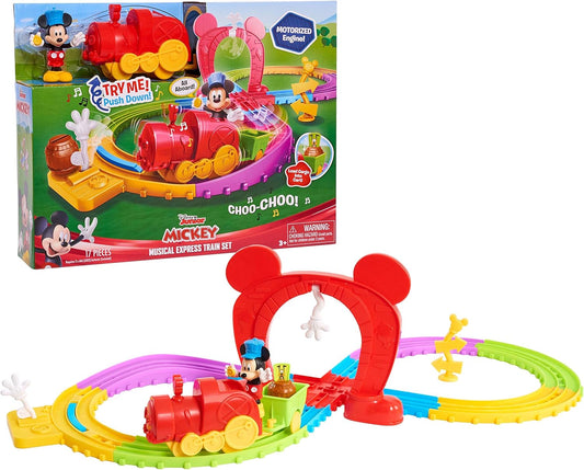 Disney Mickey Mouse Musical Train Set - Officially Licensed Fun!
