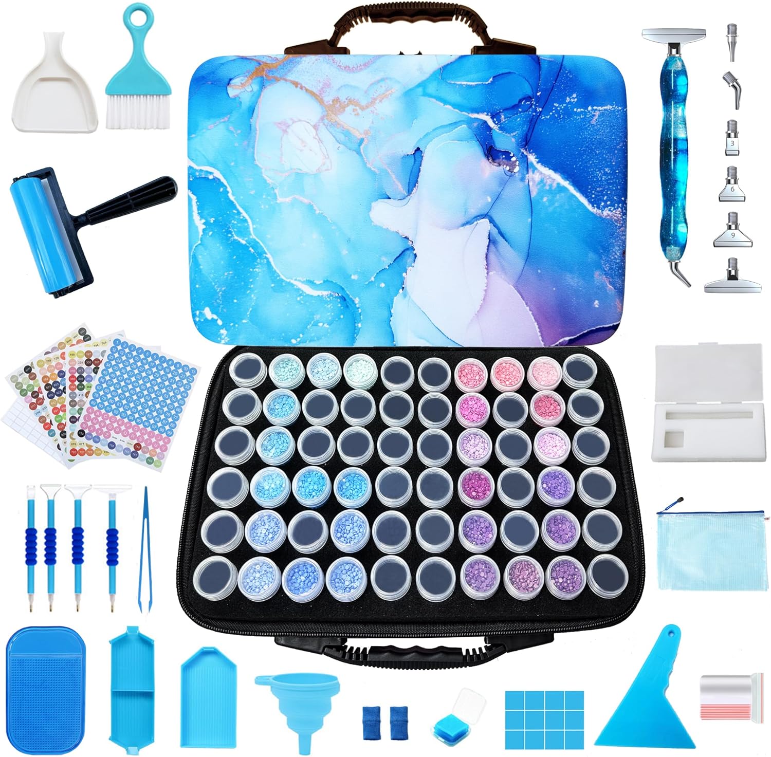 Muzagroo Art Diamond Painting Storage Containers for Crafts