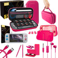 Switch Lite Accessory Bundle - Case, Screen Protector & Extras
