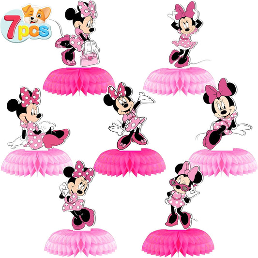 Minnie Mouse Honeycomb Centerpieces - Cosershow