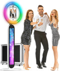 Photo Booth Stand for iPad with Custom Logo and RGB Light
