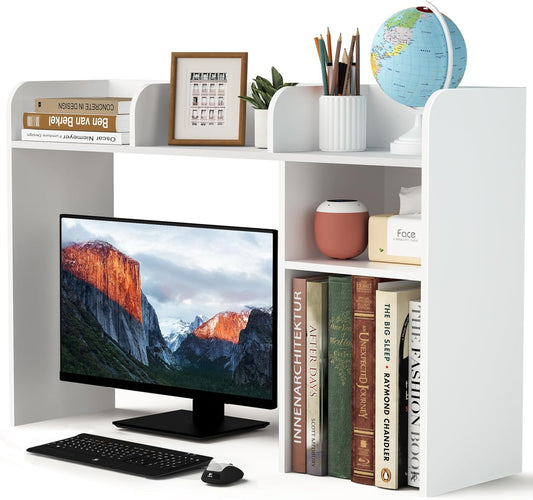5-Shelf Desk Organizer by LANDVOI - White