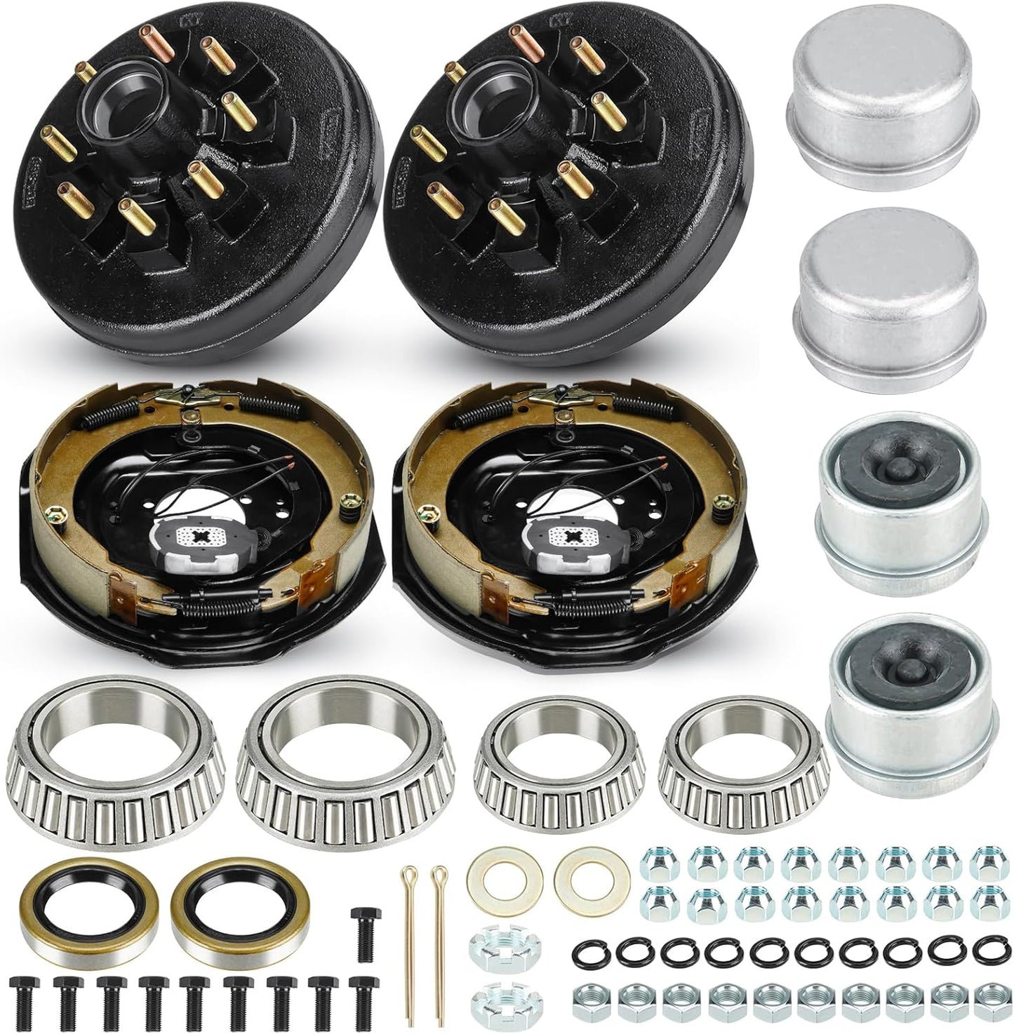 Trailer Axle Electric Brake Kit for 5200-7000 lb Axles