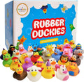 Assortment Rubber Duck Toy Duckies 2in (200-Pack) - Colorful Party