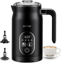 4-in-1 Electric Milk Frother and Steamer - Fast Quiet Foam Maker