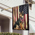 German Shepherd Dogs Double Sided Flag - Patriotic House Flag 30x40