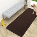 Dog Door Mat 59x24 Brown Chenille - Absorbs Muddy Paws Comfort