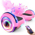 SISIGAD 6.5 Scooter with Flash Wheels & LED Lights - Fun for Kids 6+