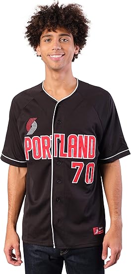 Ultra Game NBA Men's Mesh Button Down Baseball T-Shirt Review