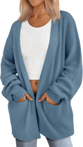 LILLUSORY Womens Oversized Cardigans Soft Knit Cardigan (Style 9LYG)