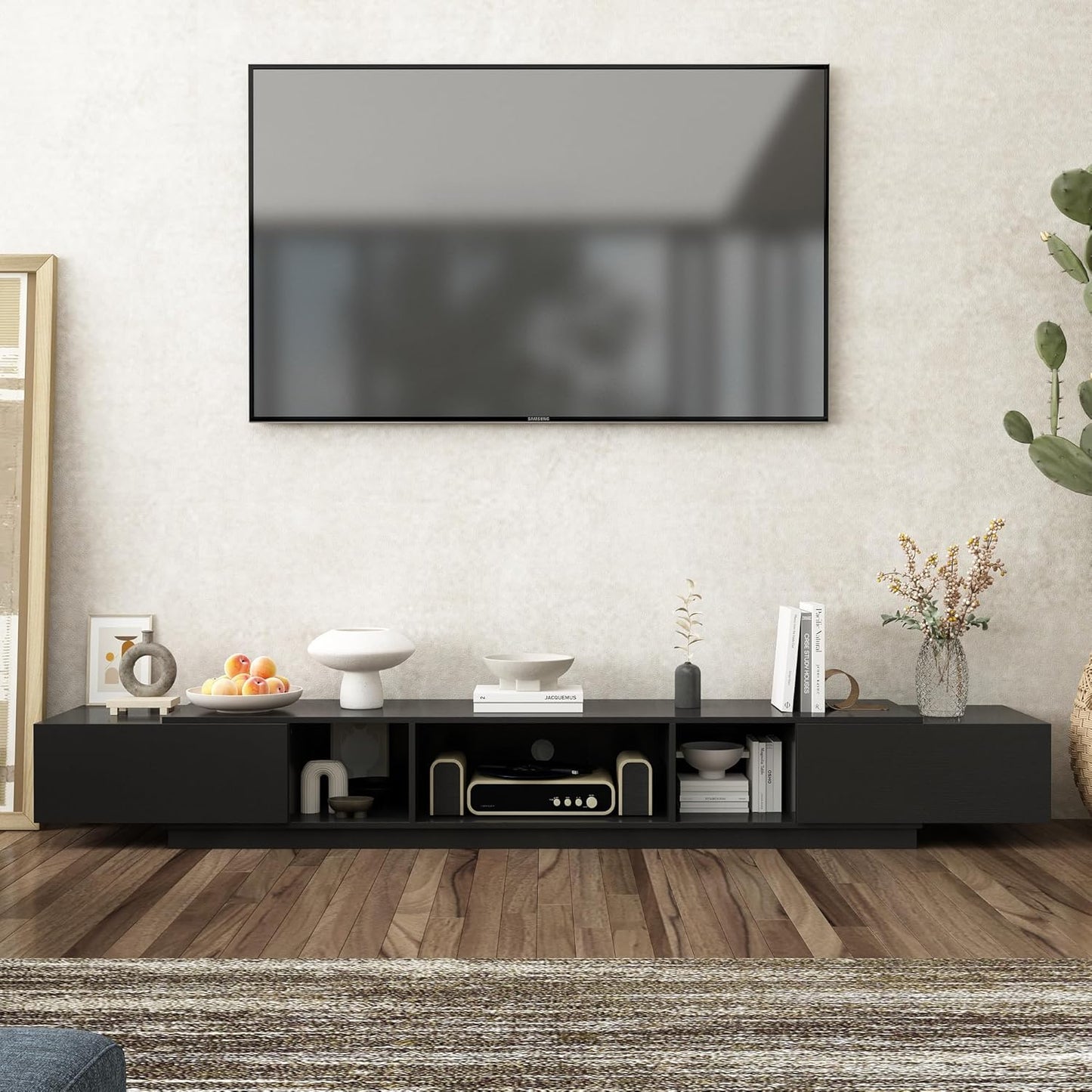 Spacious Storage TV Stand for 100+ Inch TVs