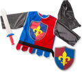 Knight Role Play Costume Dress-Up Set (4 pcs) - Durable Felt Playwear