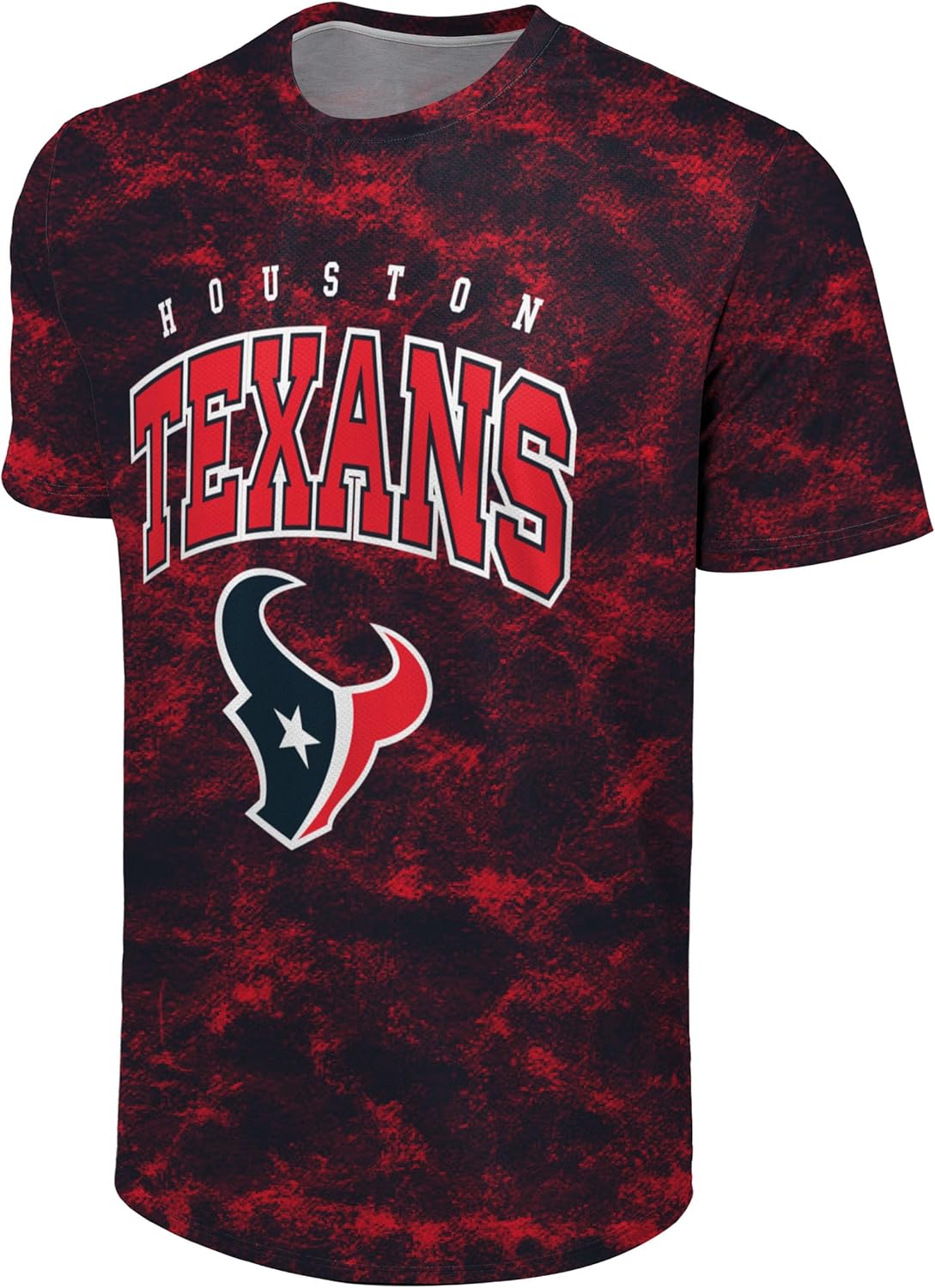 NFL Men's Big Logo Camo Performance Game Day Crewneck T-Shirt