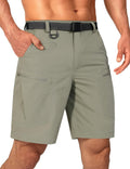 Mens Cargo Hiking Shorts for Men - Water Resistant Quick Dry Fit