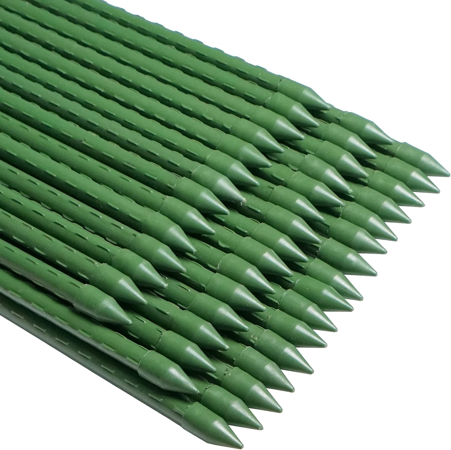 Sturdy 60 inch Garden Stakes for Plant Support - 50 Pack
