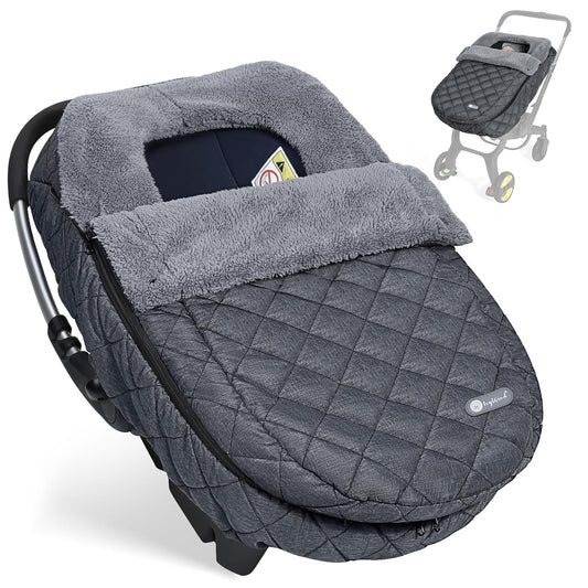 Ivywind Winter Baby Car Seat Cover for Cozy Cold Weather Use