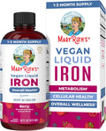 Liquid Iron Supplement for Women Men & Kids - Gentle, Sugar Free