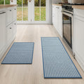 Kitchen Mat Kitchen Rugs Sets of 2 PCS Non Slip Washable - Soft