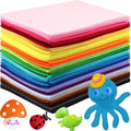 Reginary 120 Pcs 16 x 18 in Felt Sheets 40 Colors - Craft Pack