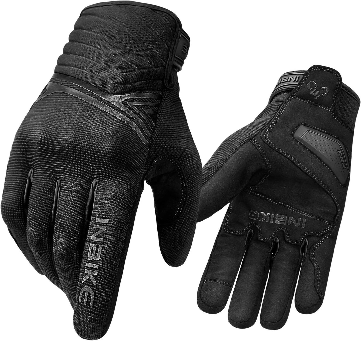 INBIKE Waterproof Winter Motorcycle Gloves for Cold Weather Riding