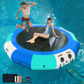 COOLWAVE Inflatable Water Trampoline 10FT 12FT 15FT - True Bouncer
