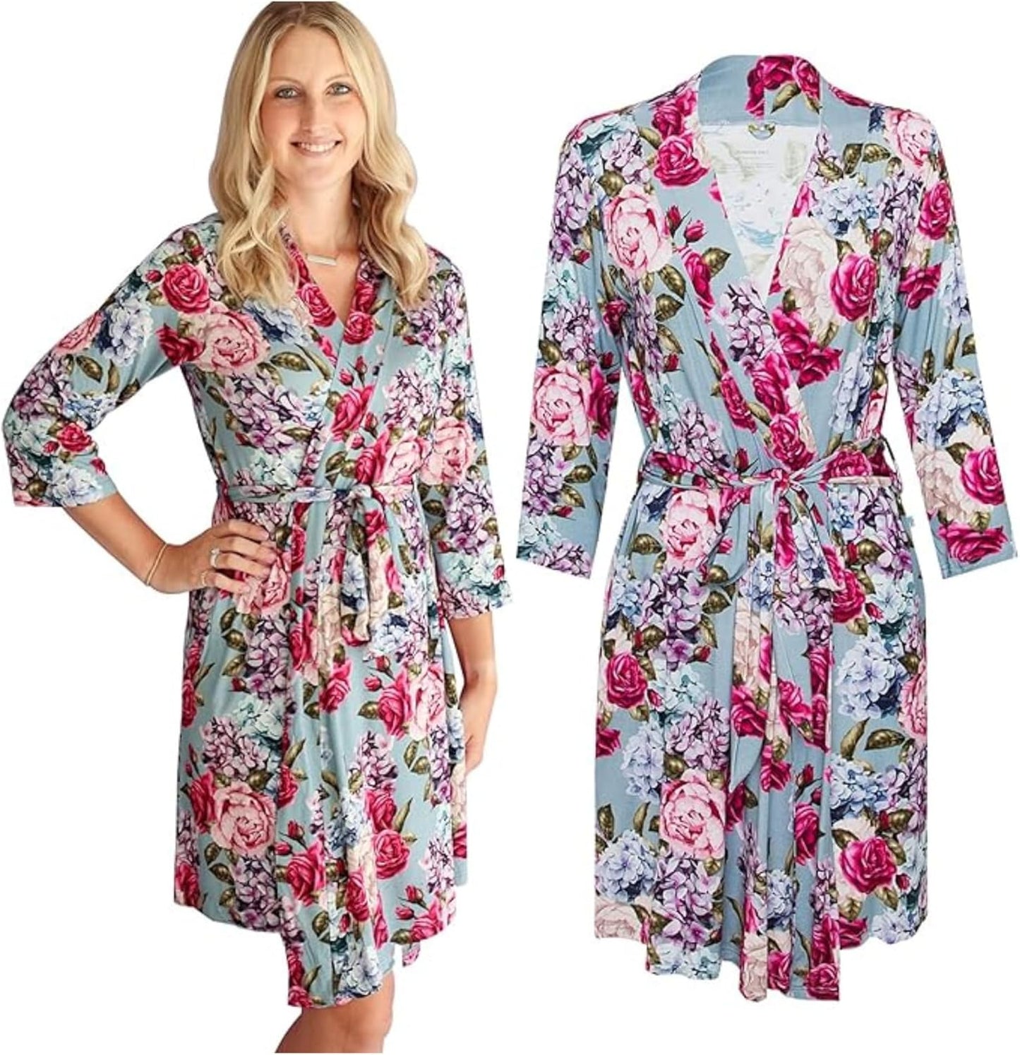 Posh Peanut Maternity Robe for Comfortable Hospital Delivery