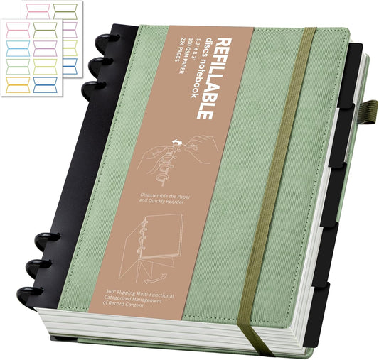Yoment Discbound Spiral Notebook | Organize Effortlessly