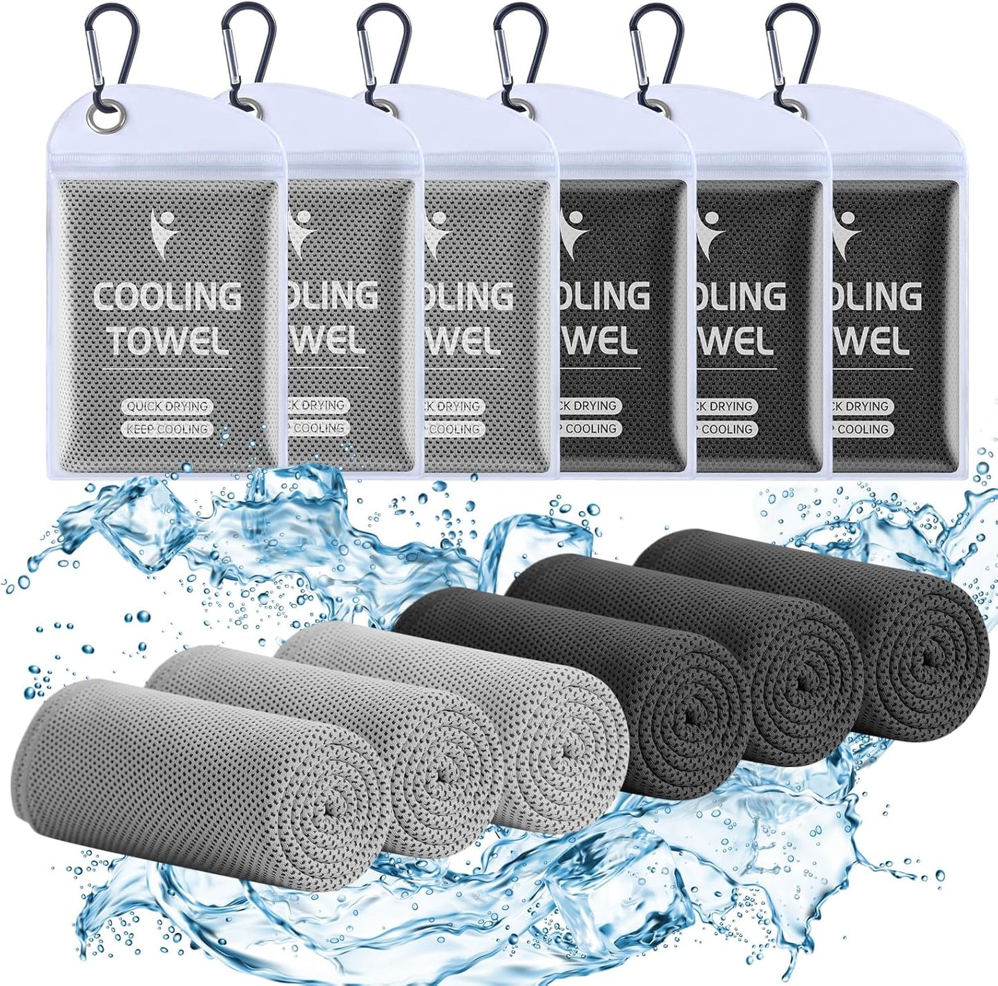 Breathable Cooling Towels - Stay Cool Anywhere!