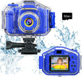 Kids Waterproof Camera - Portable 1080p Digital Camcorder for Ages