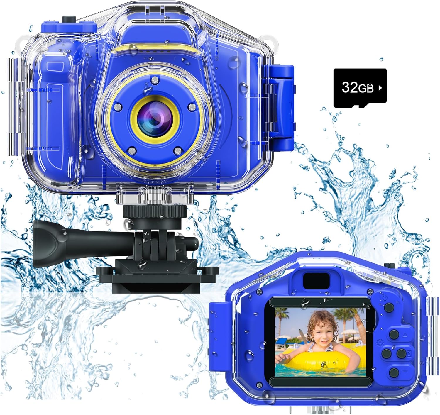 Agoigo Kids Waterproof Camera for Underwater Fun and Adventure