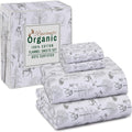 Ruvanti Organic Cotton Flannel Queen Sheets for Ultimate Cozy Comfort