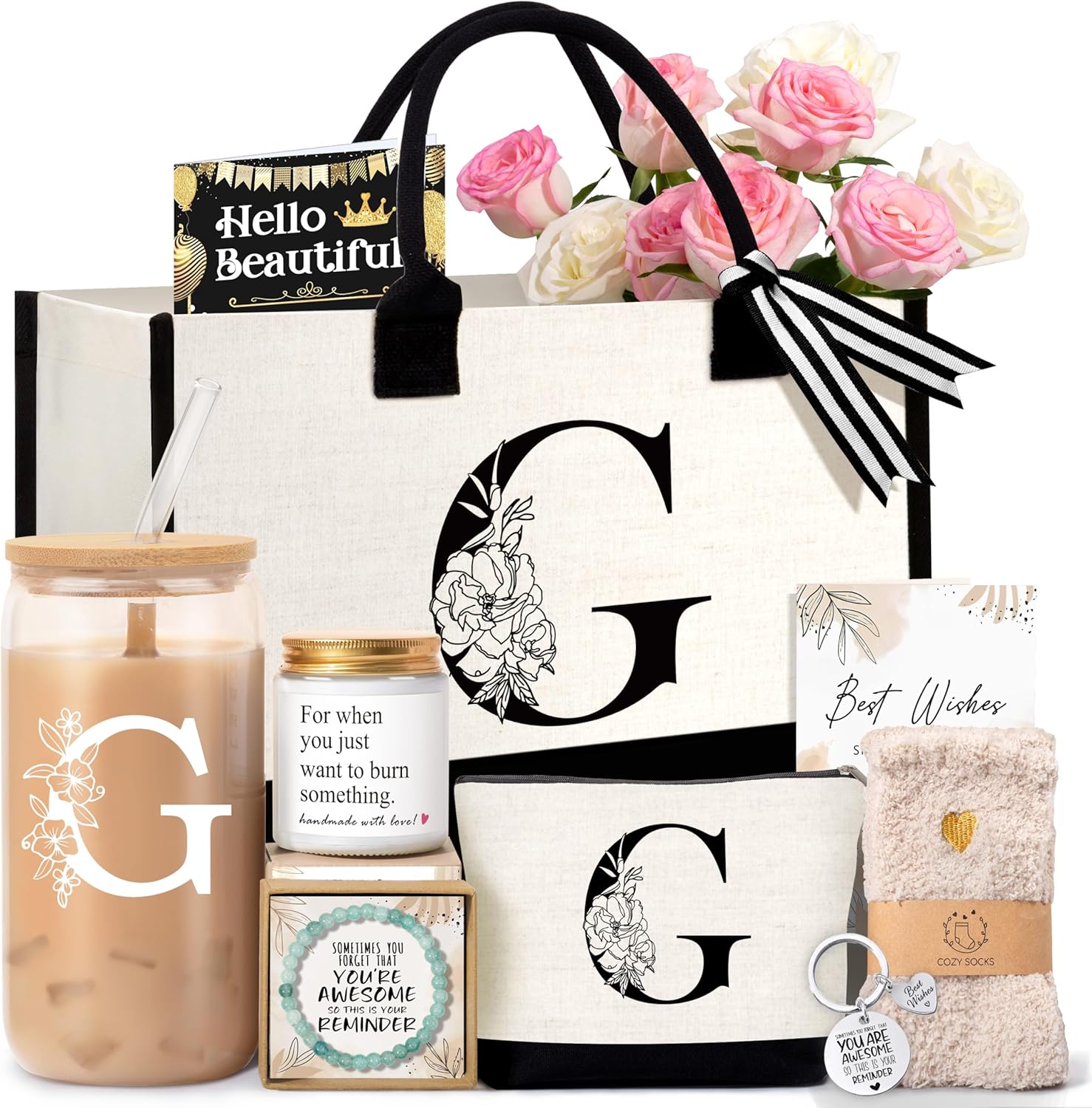 Personalized Birthday Gifts for Women: Monogrammed Tote & More